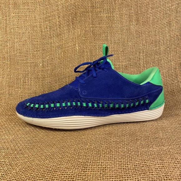 🛑SOLD🛑   Nike running shoe moccasins casual solblue mens size 14 - Picture 2 of 10